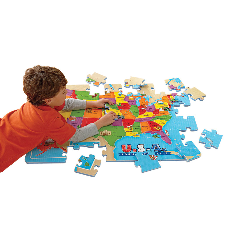 Usa Foam Map Puzzle