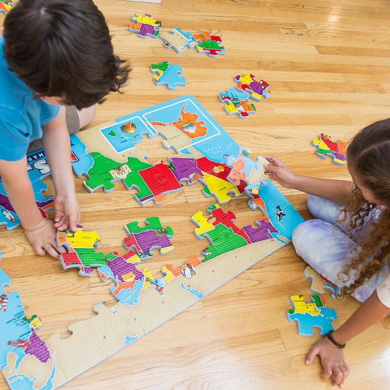 Usa Foam Map Puzzle