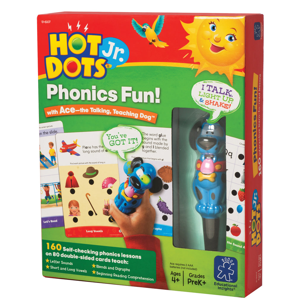 Phonics Fun 80 2-sided Cards & Power Pen