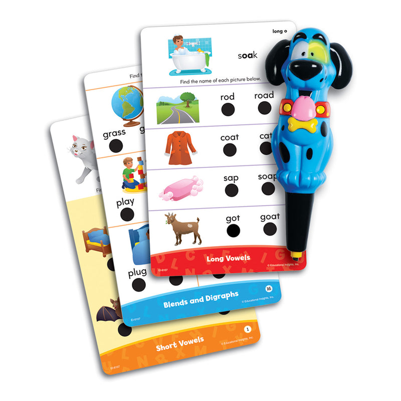 Phonics Fun 80 2-sided Cards & Power Pen