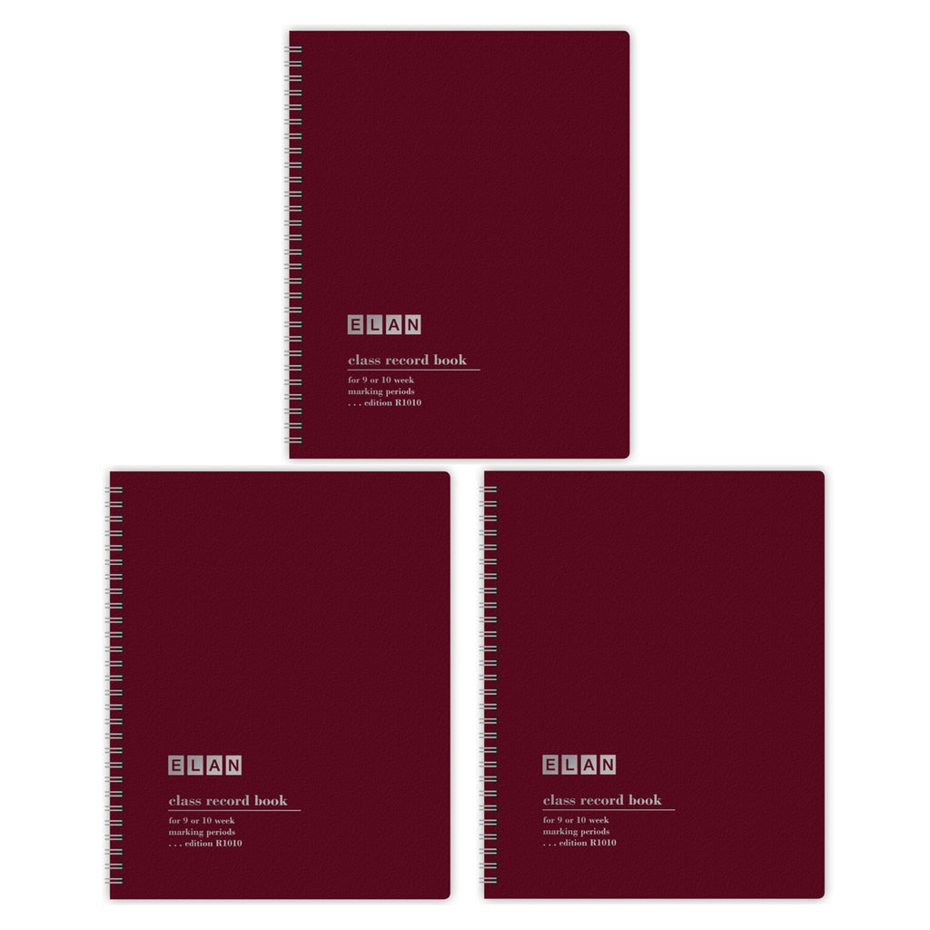 (3 Ea) Class Record Book 9-10 Wk 50 Names