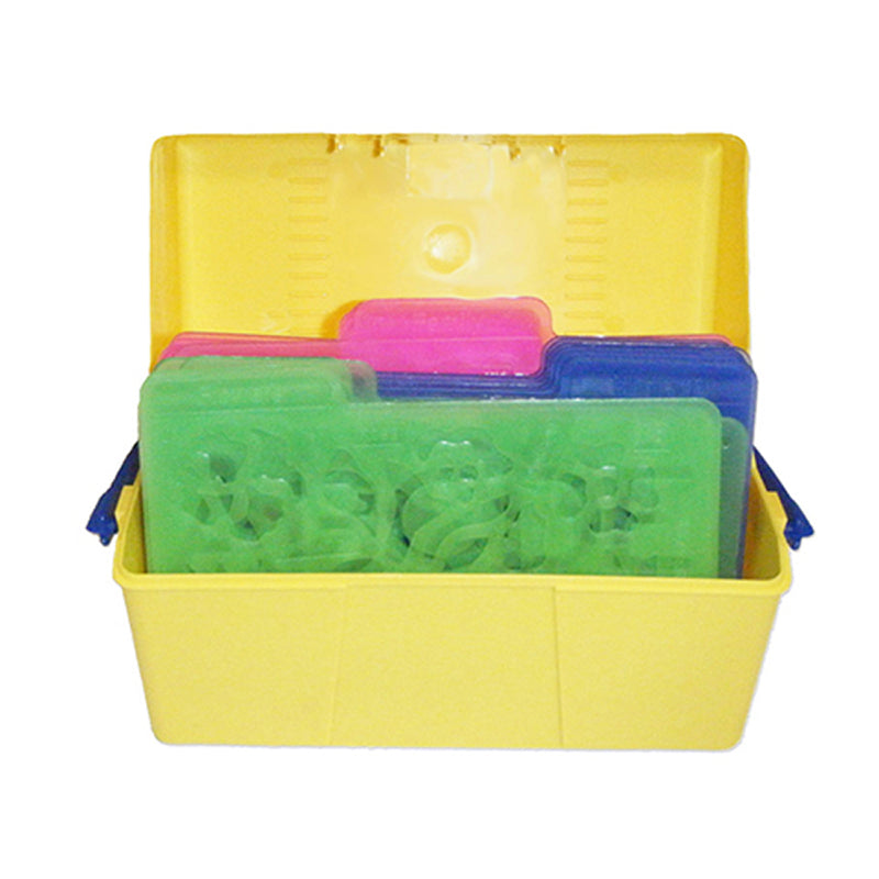 Stencil Mill 24-pk In Plastic Box