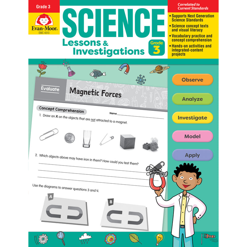 Science Lssns & Investigations Gr 3