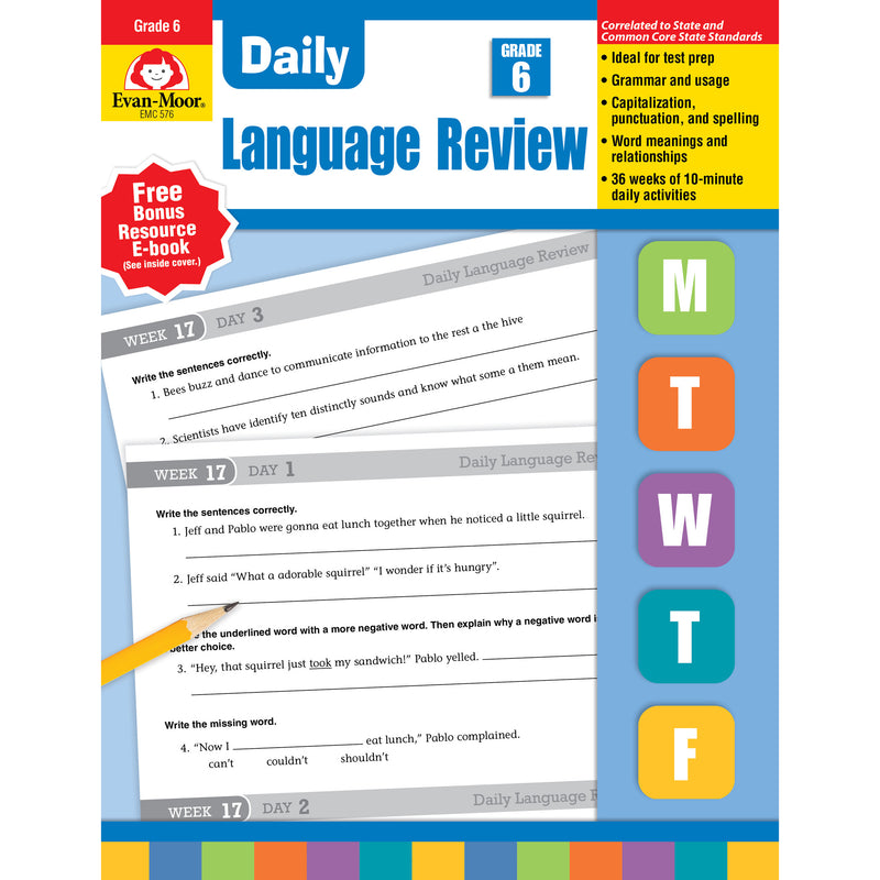 Daily Language Review Gr 6