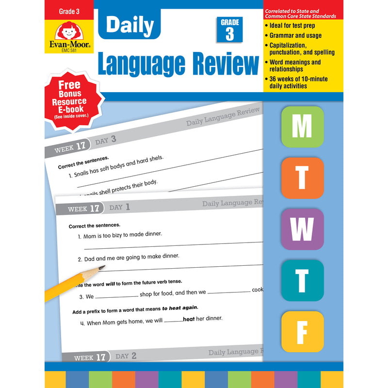 Daily Language Review Gr 3