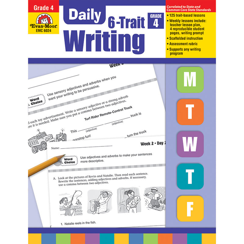 Daily 6 Trait Writing Gr 4