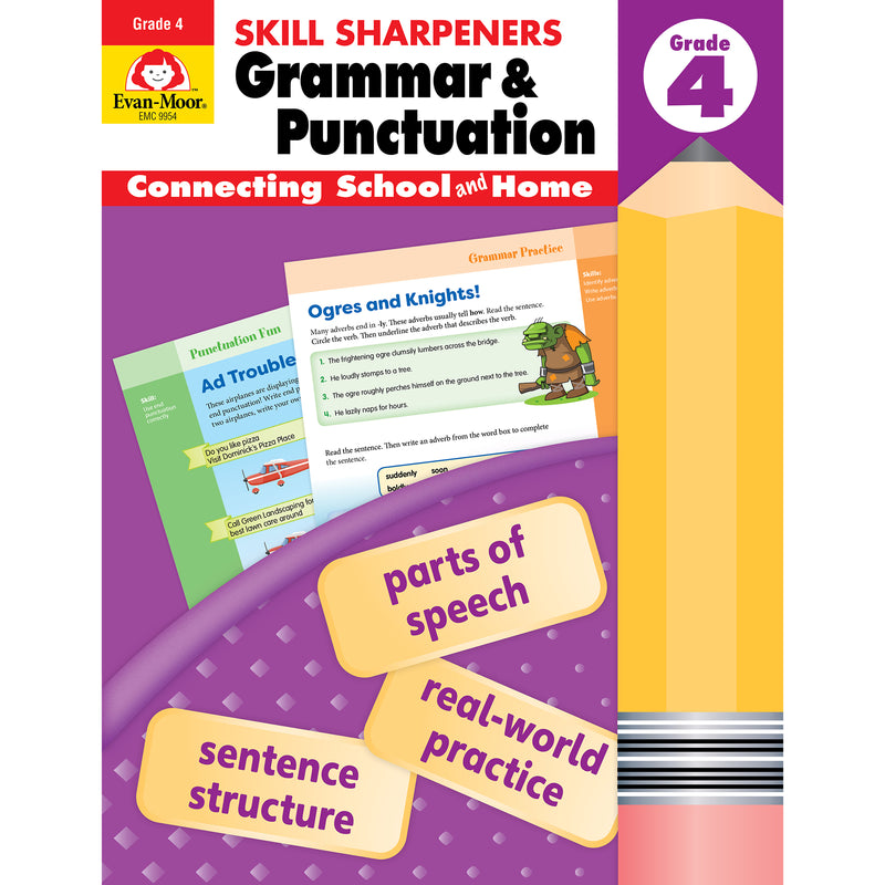 Skill Sharpener Grammar & Punc Gr 4