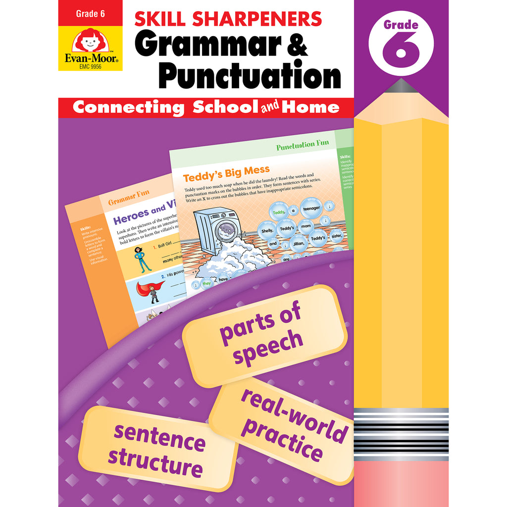 Skill Sharpener Grammar & Punc Gr 6