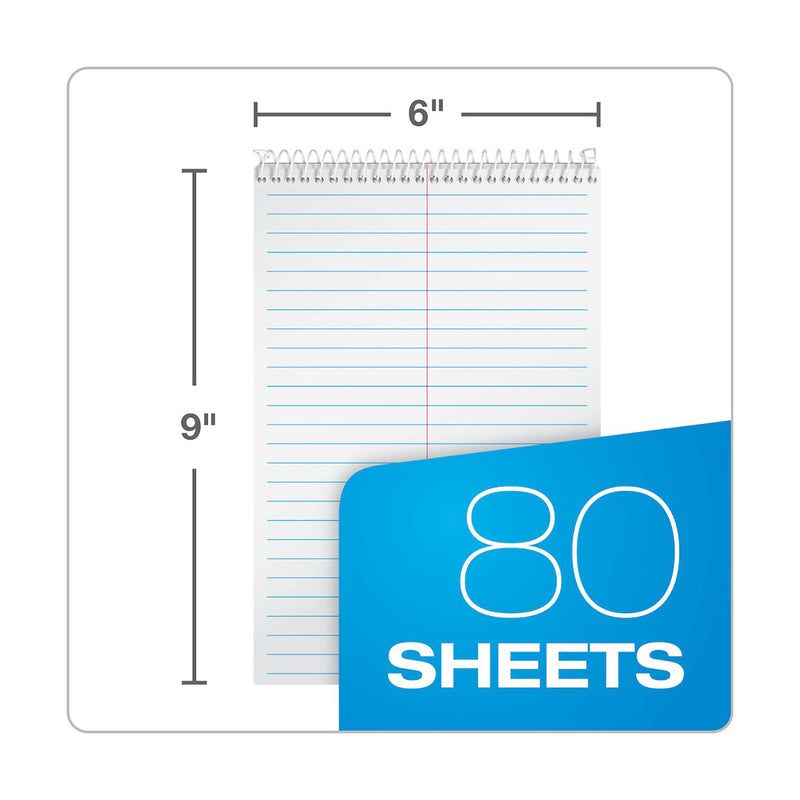 White Steno Notebook 80 Shts