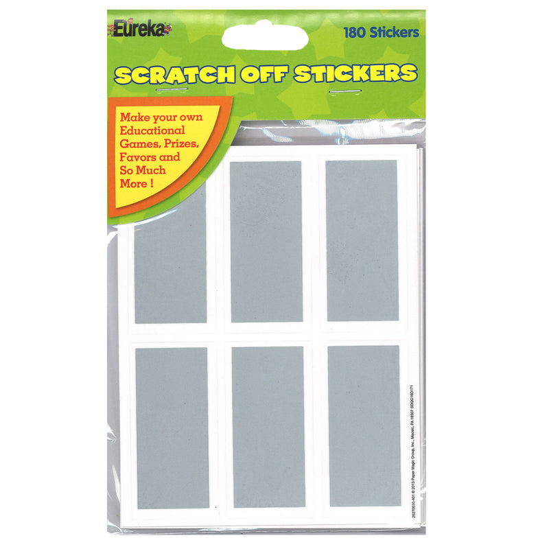 Scratch Off Stickers Rectangles