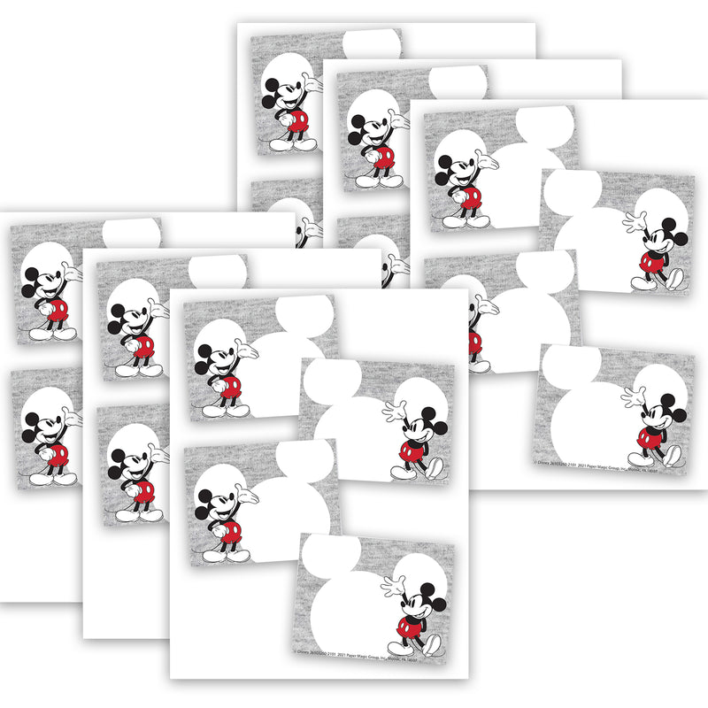 (6 Pk) Mickey Throwback Name Tags