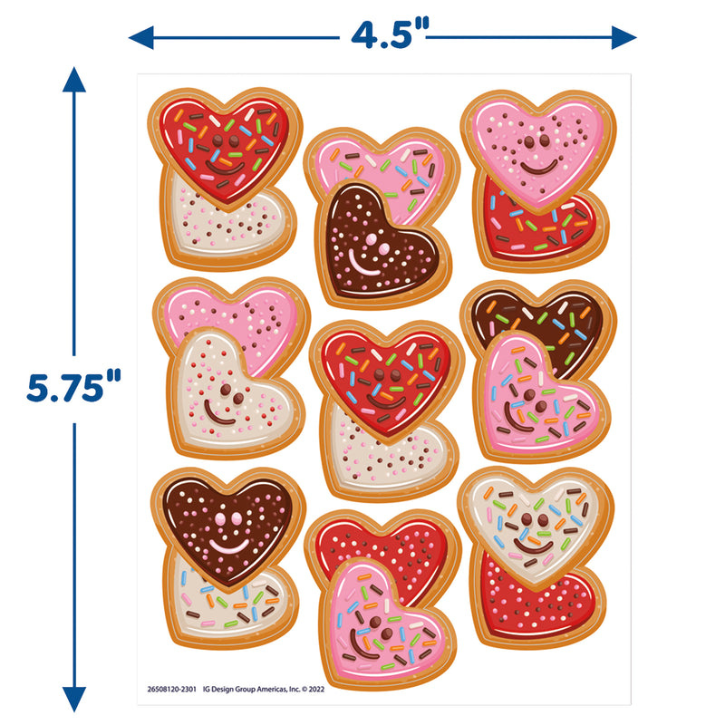 LOVE Valentine's Day Giant Stickers, Pack of 36
