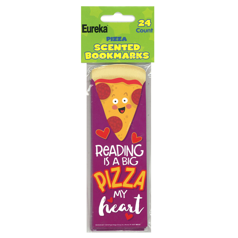 Pizza Bookmarks Scented