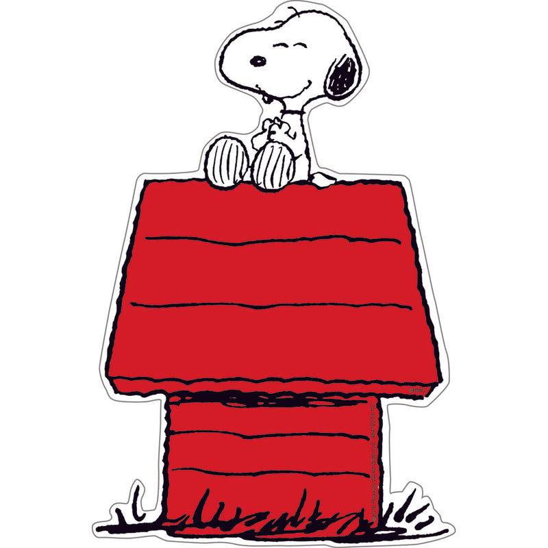 (3 Pk) Snoopy On Dog House Accents