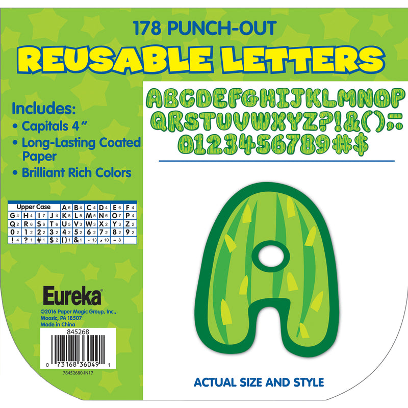 (3 Pk) A Sharp Bunch Cactus Deco Letters