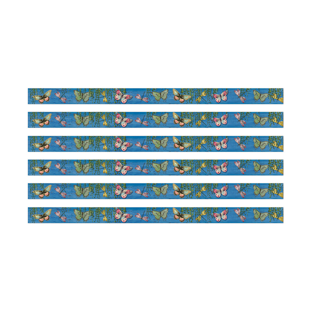 Curiosity Garden Butterfly Deco Trim®, 37 Feet Per Pack, 6 Packs