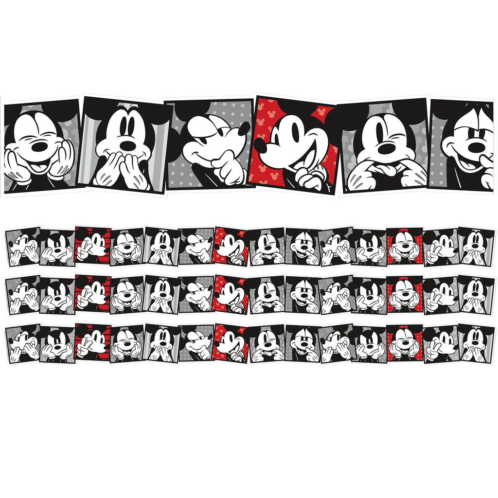 (3 Pk) Throwbk Mickey Selfies Trim