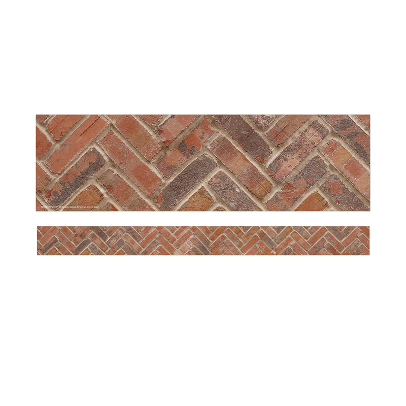 Curiosity Garden Brick Extra Wide Deco Trim®, 37 Feet Per Pack, 6 Packs