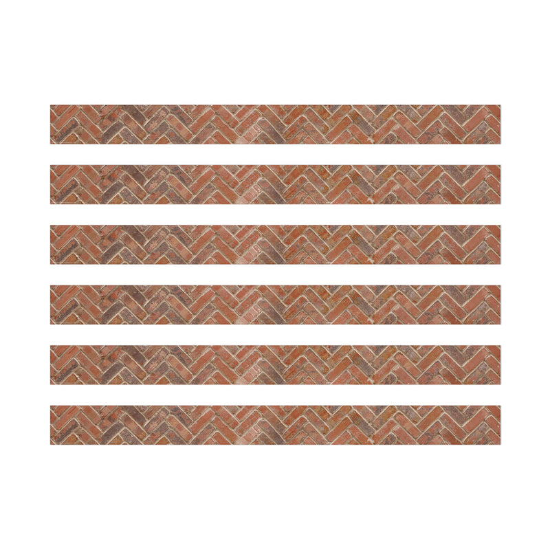 Curiosity Garden Brick Extra Wide Deco Trim®, 37 Feet Per Pack, 6 Packs