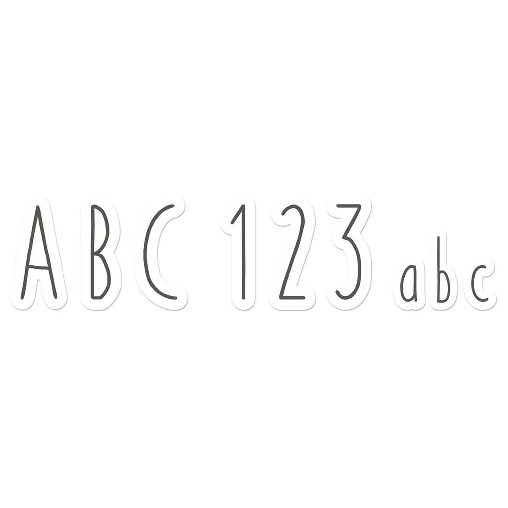 Simple Print Deco Letters A Close-knit Class
