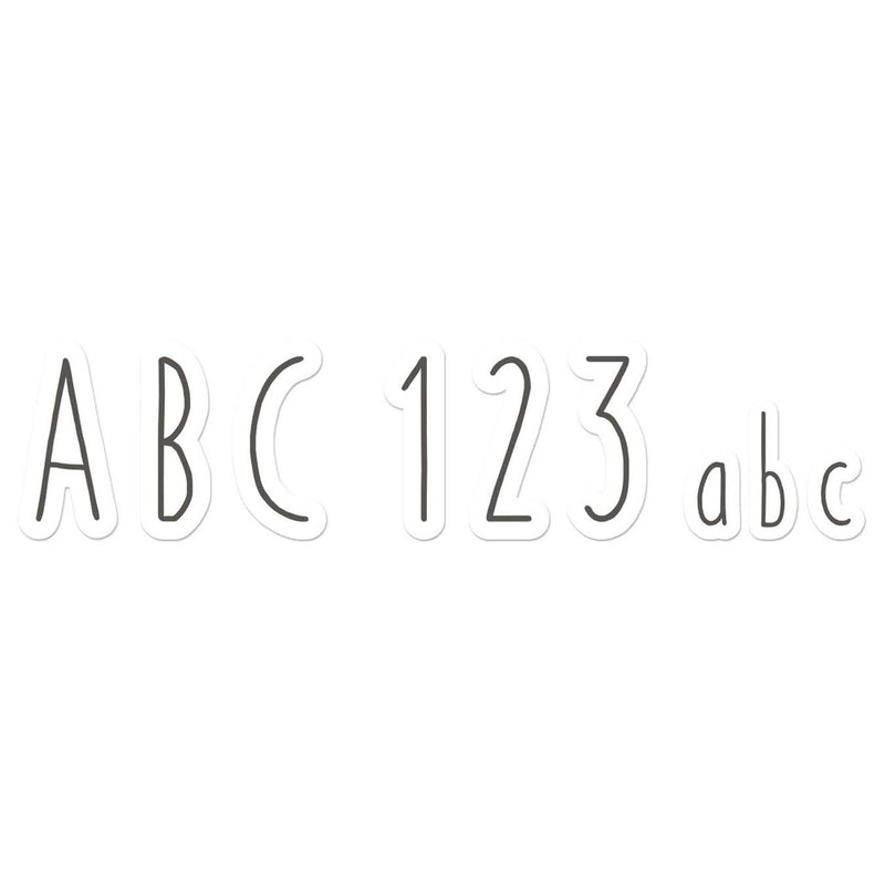 Simple Print Deco Letters A Close-knit Class