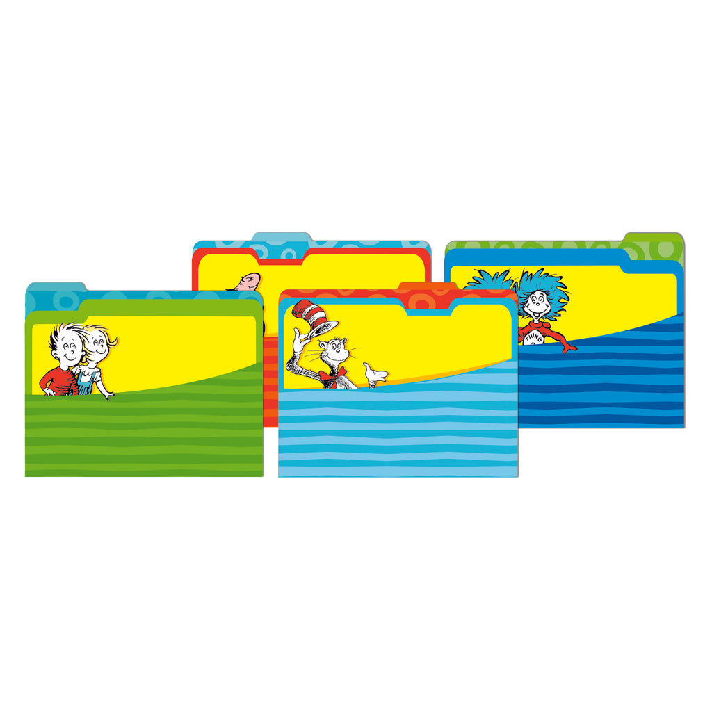 (6 Pk) Dr Seuss Classic File Flders