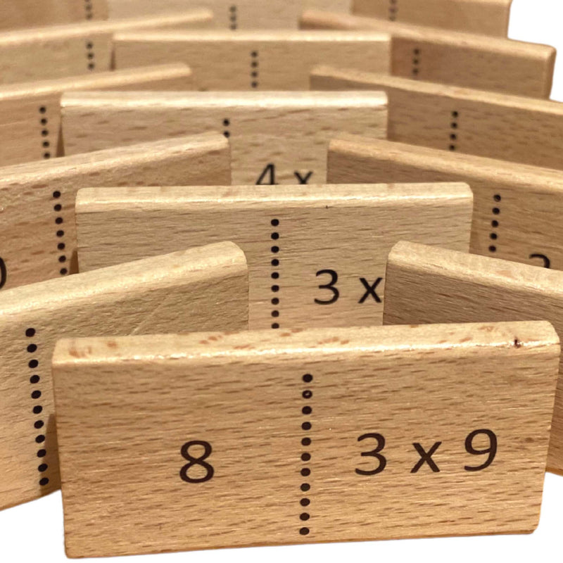 Mathomino Multiplication Domino Math Game