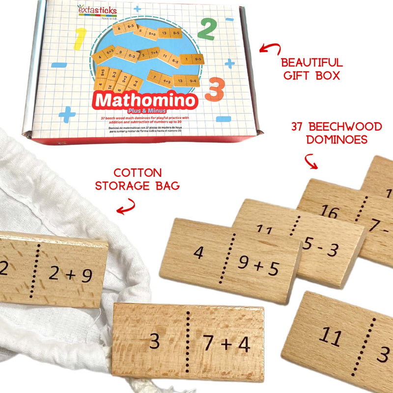 Add Sub Mathomino Domino Math Game