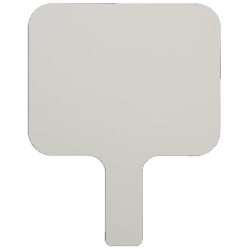 (12 Ea) Rect Dryerase Answer Paddle