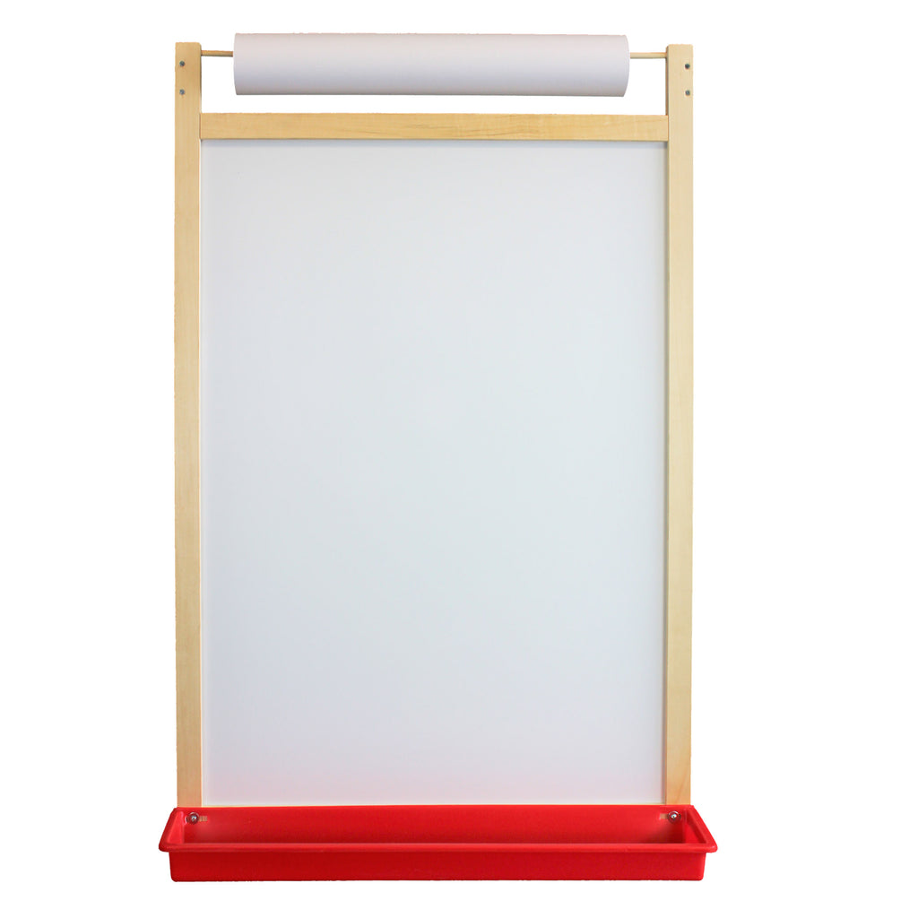 Magnetic Dry Erase Wall Easel With Paper Roll