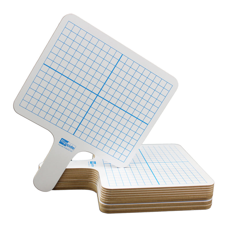 Rectangle Graph Answer Paddle 12-pk Dry Erase