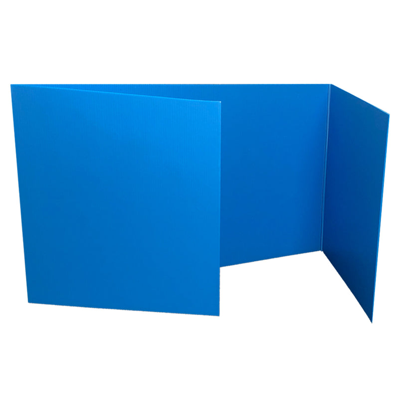 Blue Premium Study Carrel 24pk