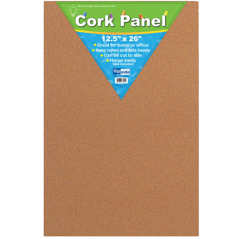 (3 Ea) Cork Panel 12.5x26in