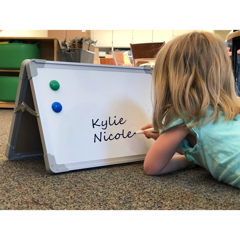 Magnetic Dry Erase Desktop Easel Set