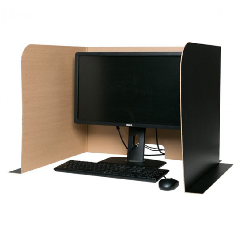 Computer Lab Privacy Screen Sm 12pk 22x20x20