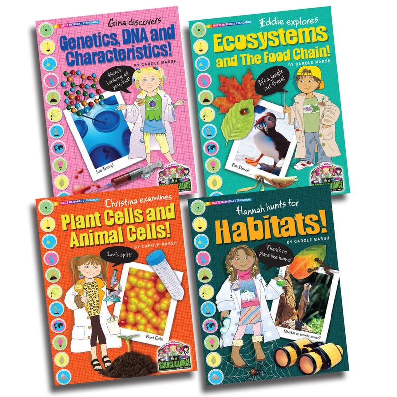 Science Alliance Life Science Set Of All 4 Titles