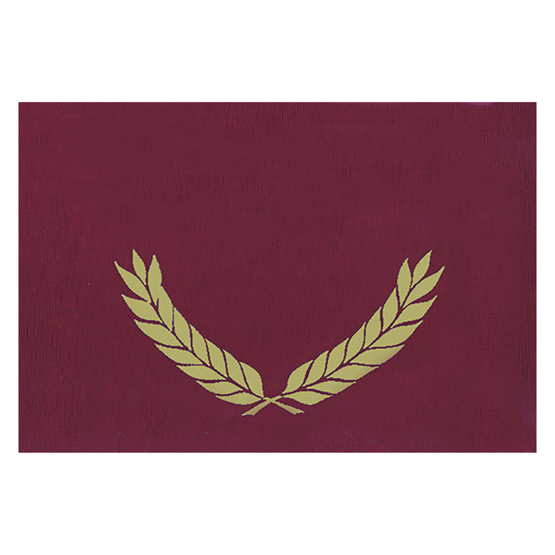 Embossed Certificate Folders Maroon