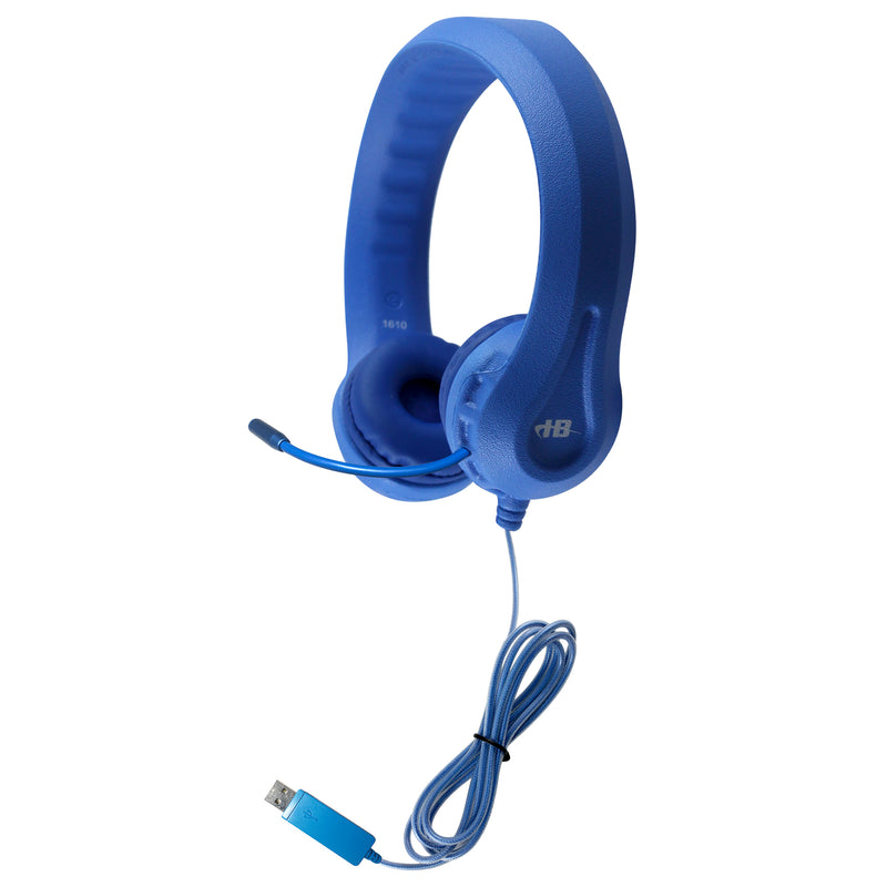 Kids Trrs Headst W-goosenck Mic Blu