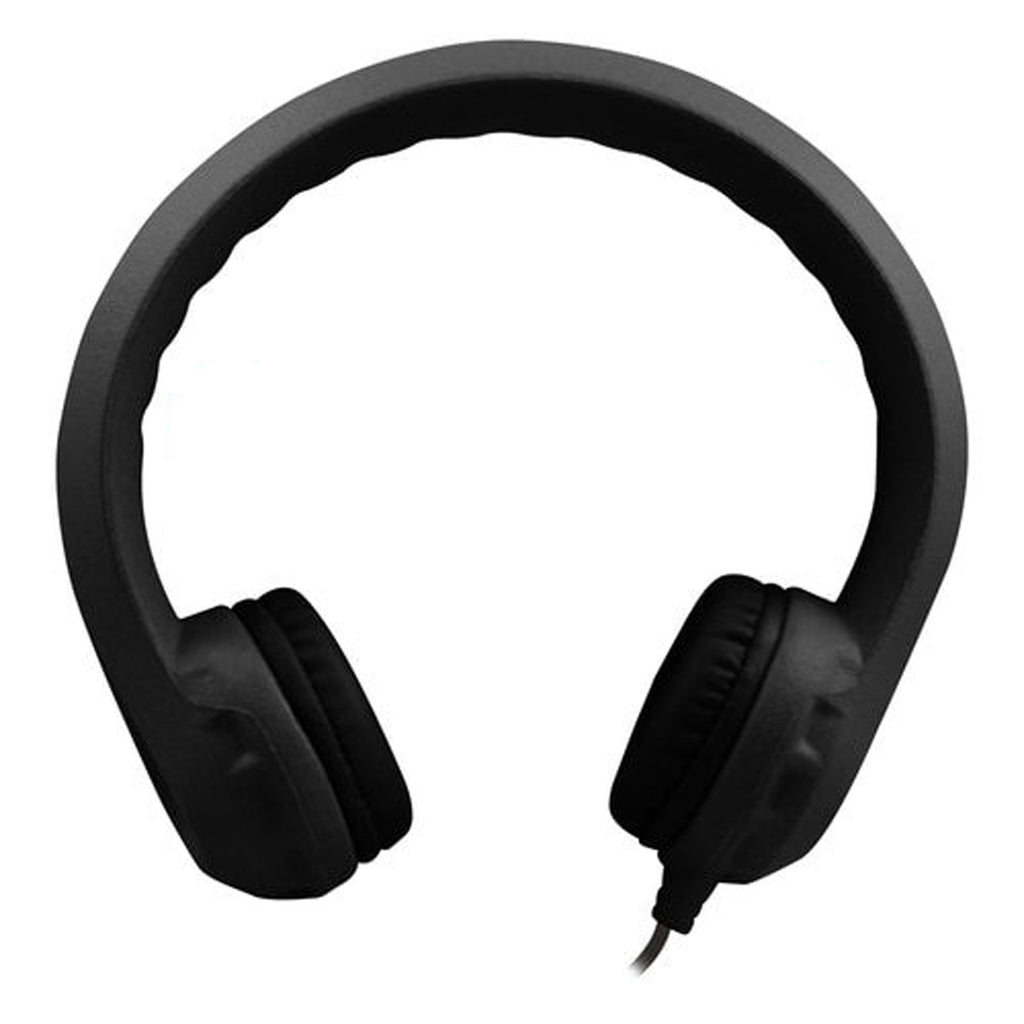 Flex-phones Indestructible Blk Foam Headphones