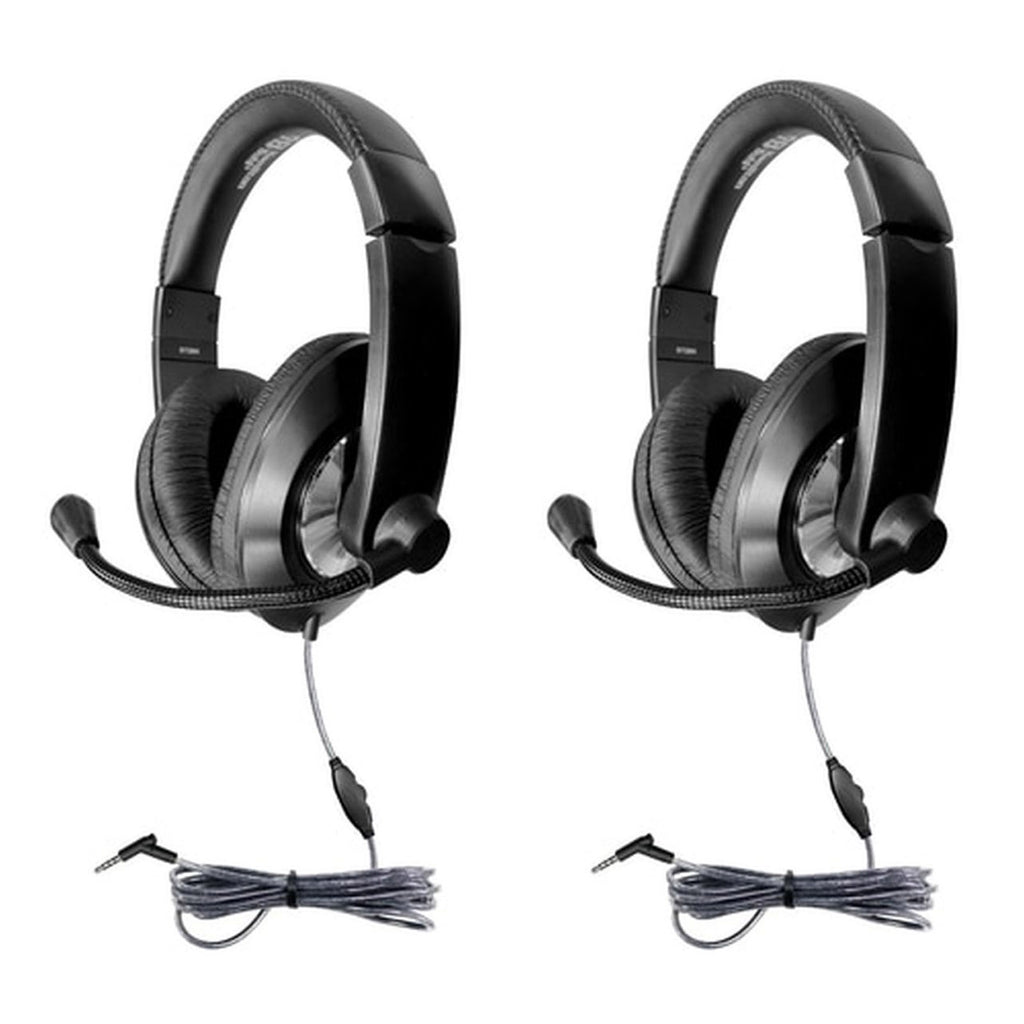 (2 Ea) Headset W- Volume Contrl 3.5mm Trrs