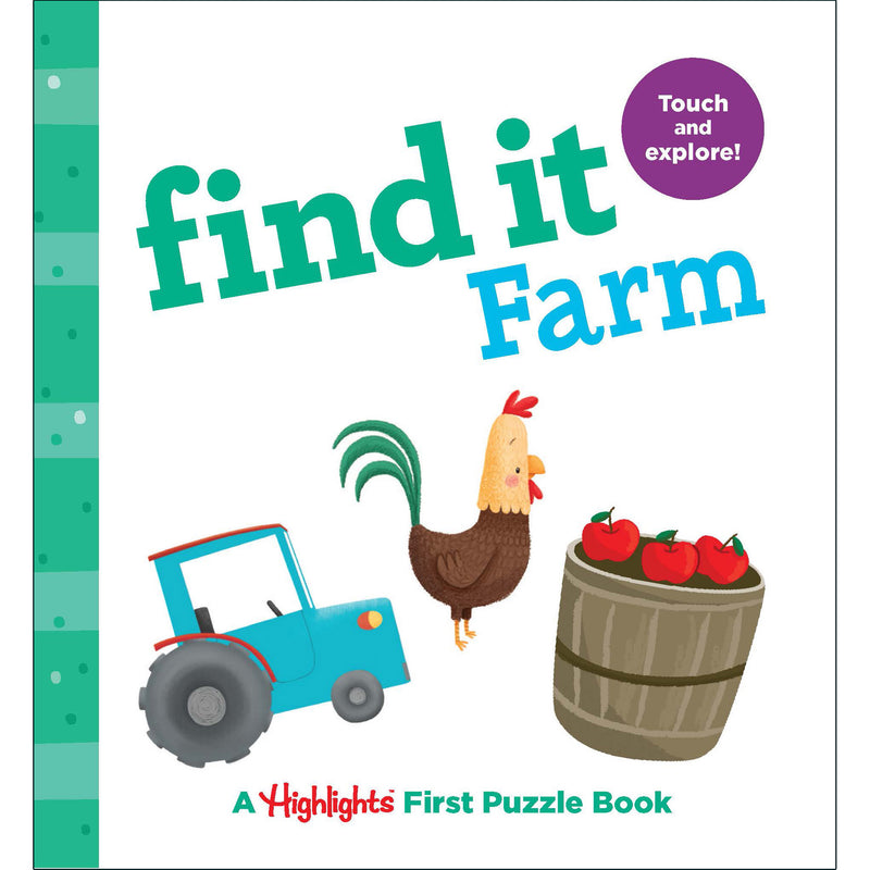 Find It Farm Board Book Highlights