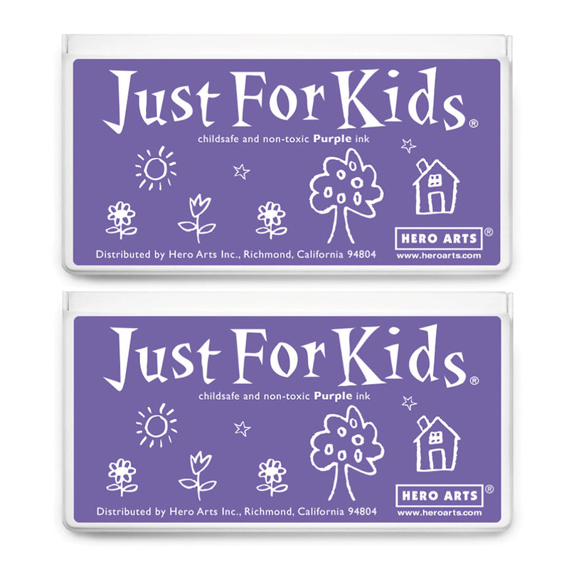 (2 Ea) Jumbo Just Kid Stamp Pad Ppl