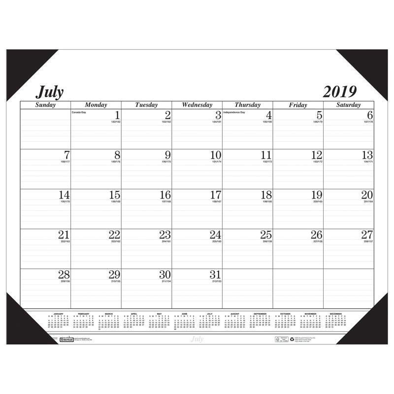 Academic Economy Desk Pad 14-month Jul-aug