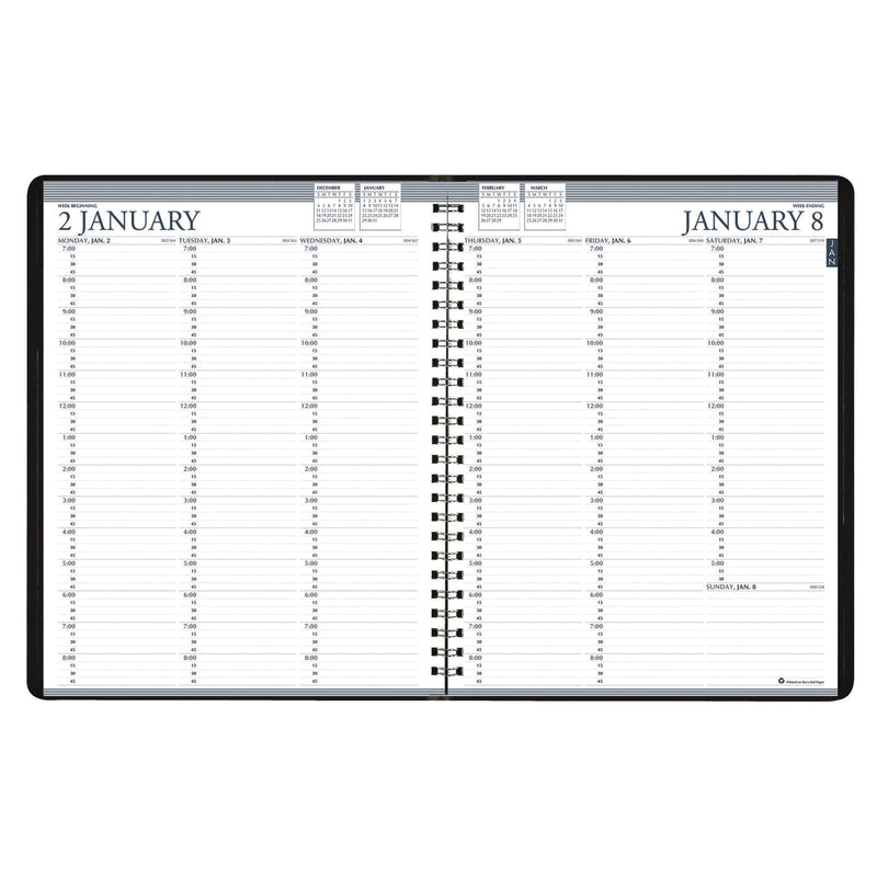 Academic Prof Weekly Planner 24 Months Jan - Dec