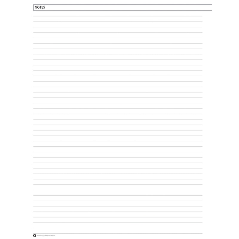 Weekly Lesson Planner Blue Simulated Leather Cover