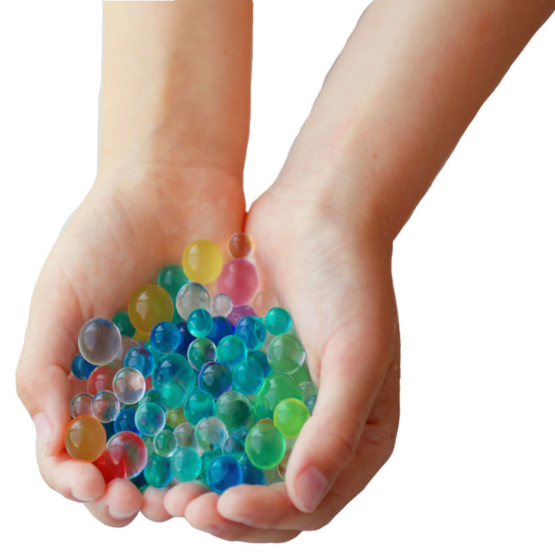 Multicolored Reusable Water Beads