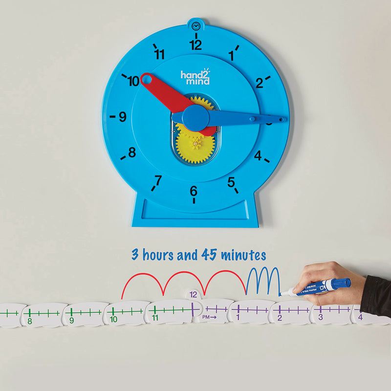 Magnetic Demonstration Advanced NumberLine Clock