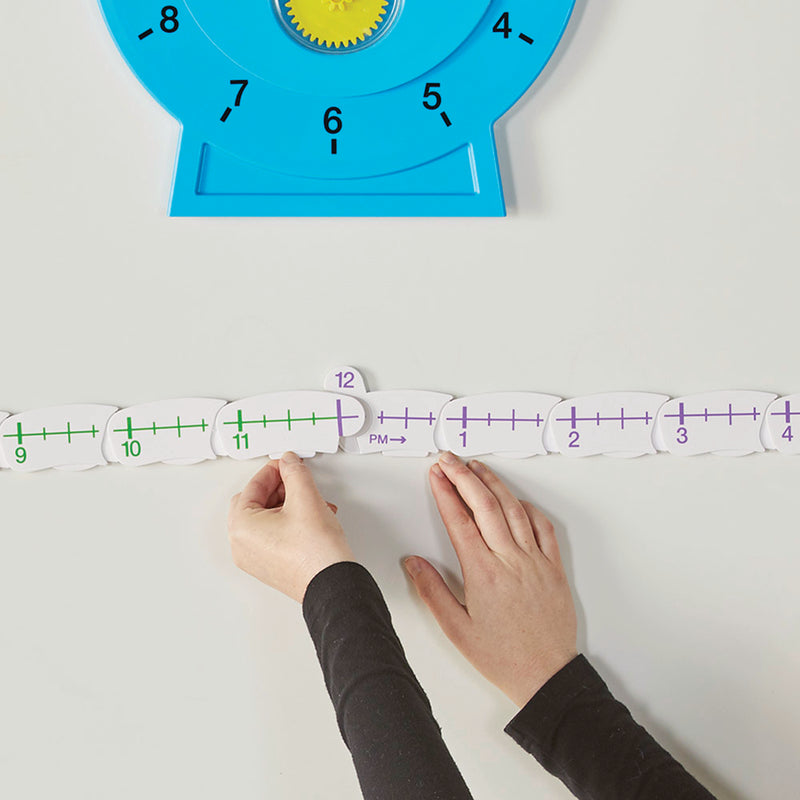 Magnetic Demonstration Advanced NumberLine Clock