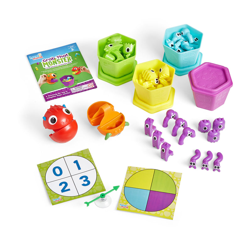 Grab That Monster Fine Motor Activity Set