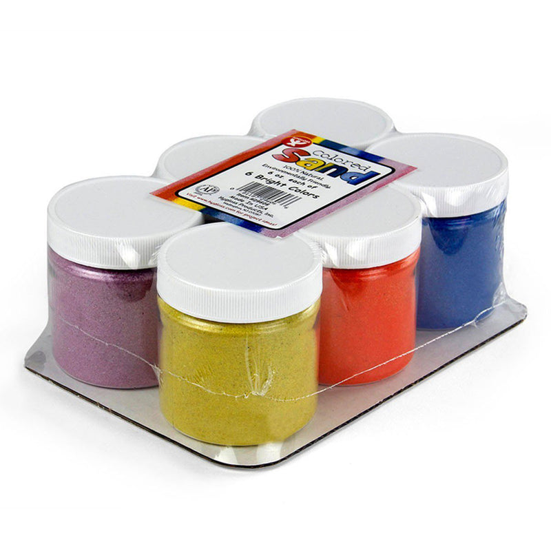 Colored Sand 6 Asstd Colors 6 Oz